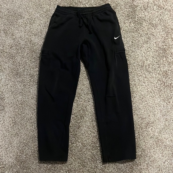 Nike Other - Nike Sweat Pants Mens Size Medium Black White Logo